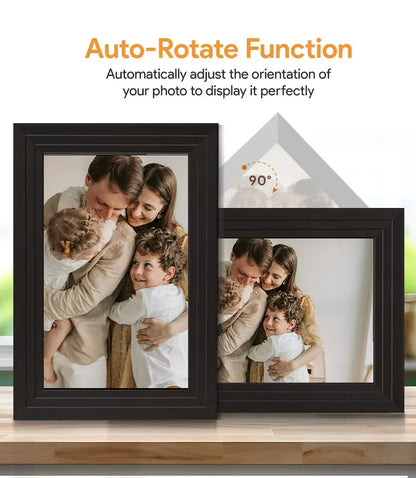 Frameo HD WiFi Photo Frame – 10.1" IPS Touchscreen