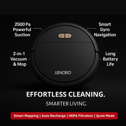 LenoClean M7– Smart Robot Vacuum