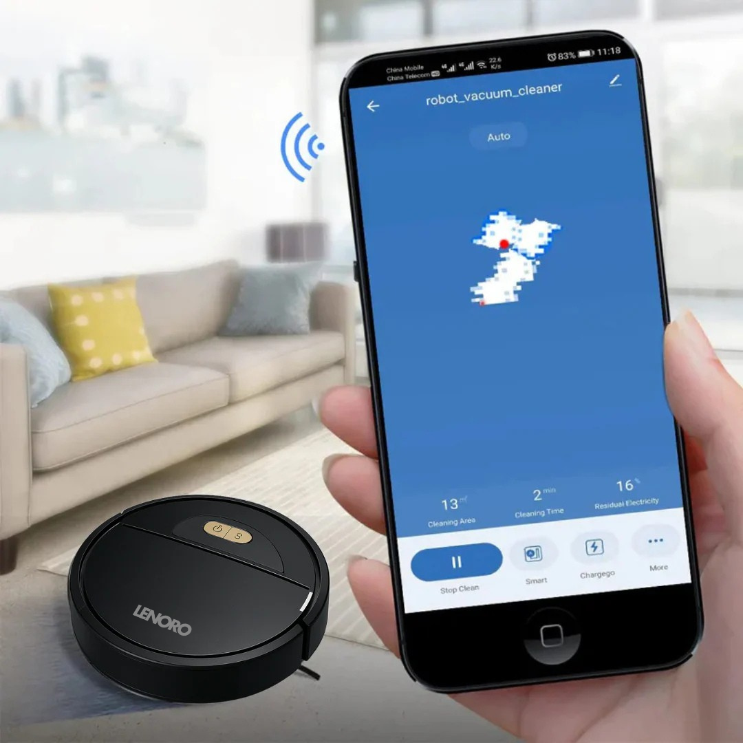 LenoClean M7– Smart Robot Vacuum