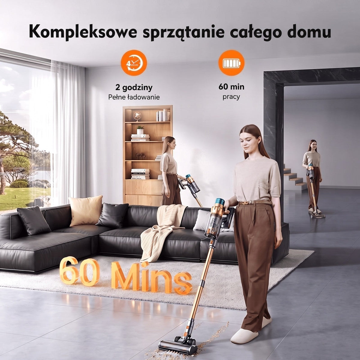 Polaro V18 — kompleksowe sprzątanie całego domu