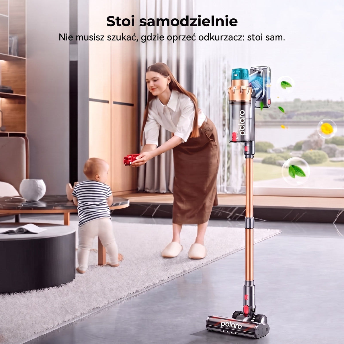 Polaro V18 — stoi samodzielnie