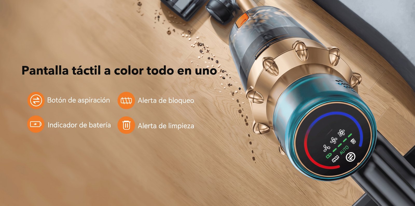 Pantalla táctil a color todo en uno