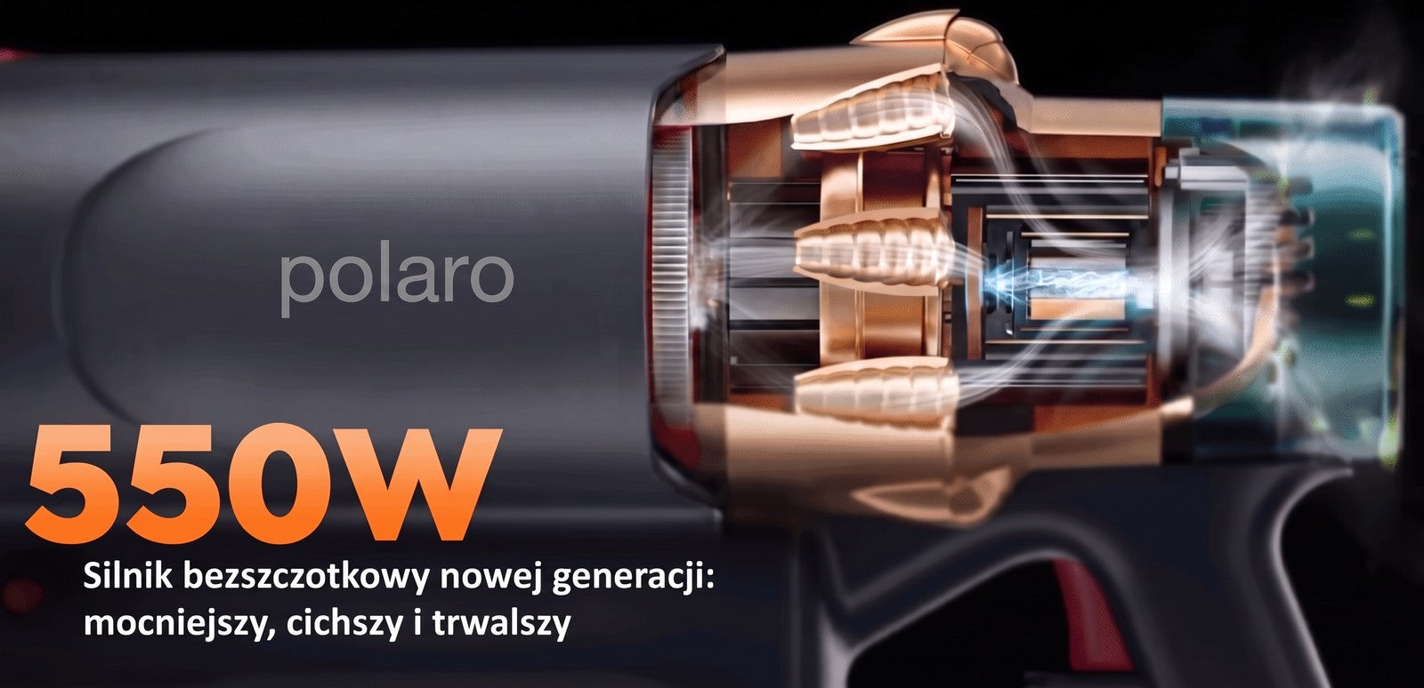 Silnik bezszczotkowy 550 W