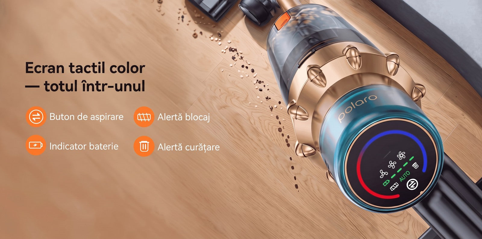 Ecran tactil color — totul într-unul