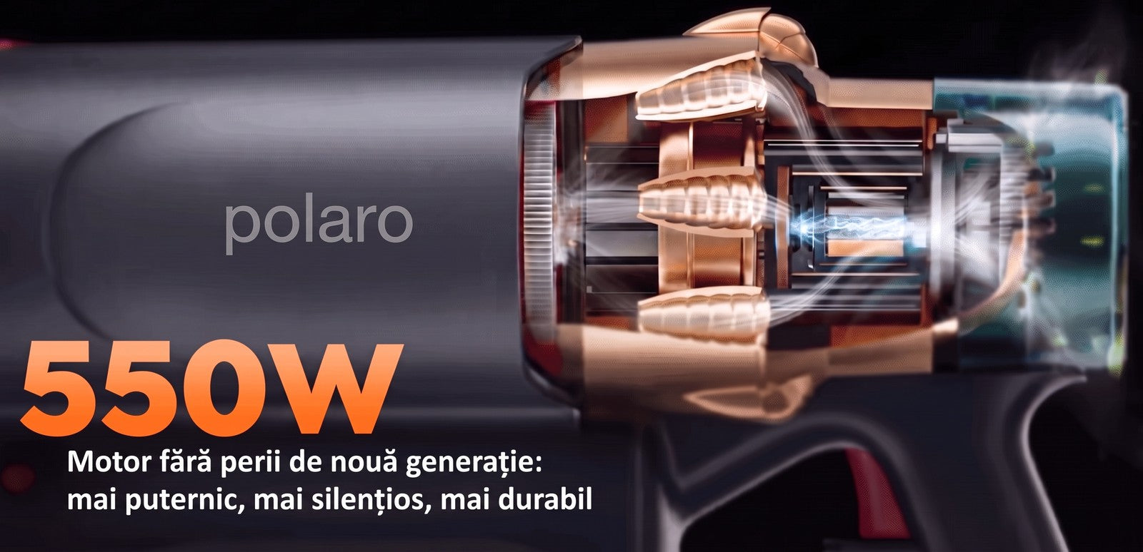 Motor fără perii 550 W